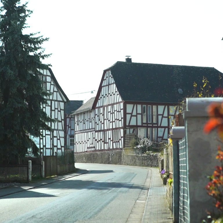 Ebertshausen - Die Oberdorfstraße