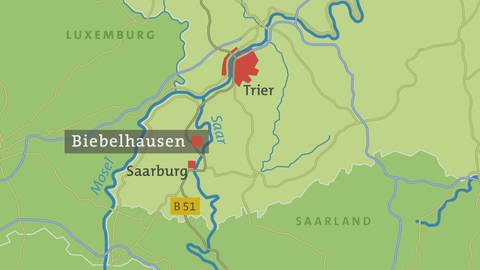 Hierzuland Biebelhausen Karte