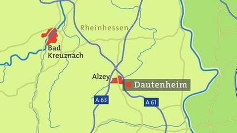 Karte Dautenheim