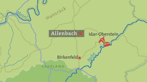 Hierzuland Allenbach Karte