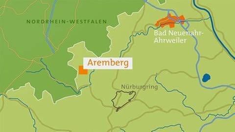 Karte Aremberg