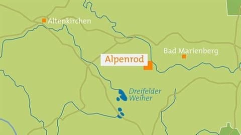 Alpenrod Karte