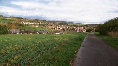 Blick auf den Ort Altenkirchen