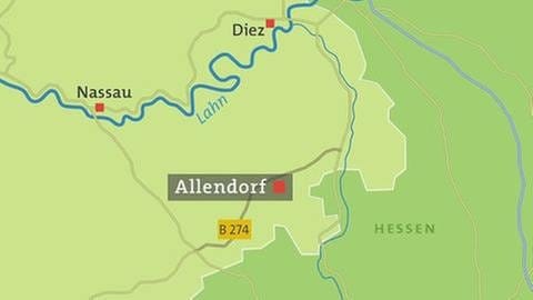 Allendorf Karte