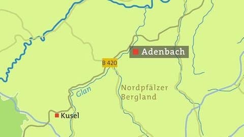 Karte von Adenbach
