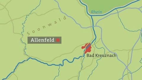Karte Allenfeld