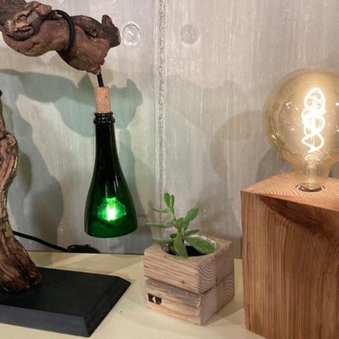 Lampe aus Holz (Foto: SWR, SWR -)