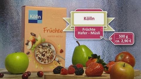 Kölln Früchte Hafer-Müsli (Foto: WDR, WDR -)