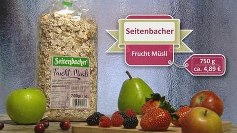 Seitenbacher Frucht Müsli (Foto: WDR, WDR -)