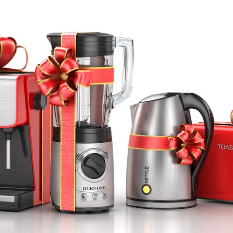 Mixer, Wasserkocher, Toaster und Co: Haushaltsgeräte als Geschenk (Foto: Colourbox)
