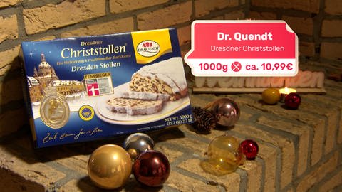 Dresdner Christstollen (Foto: WDR)