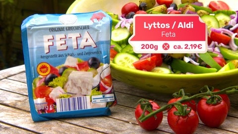 Feta in der Geschmacksprobe (Foto: WDR)