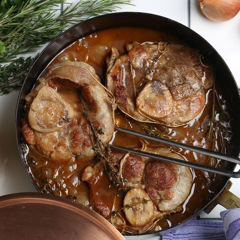 Ossobuco mit Gremolata-Polenta - Rezepte - ARD-Buffet - TV