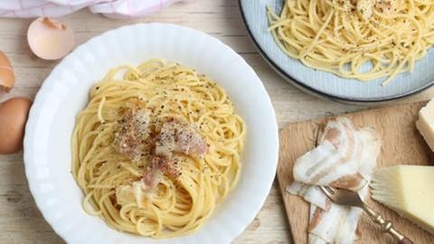 Spaghetti Carbonara (Foto: SWR, SWR -)