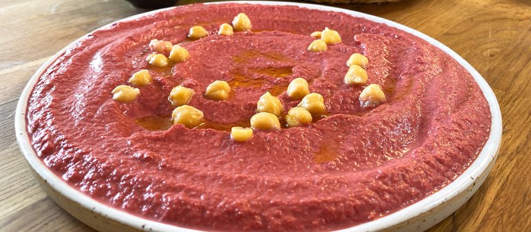 Rote Bete Hummus (Foto: SWR)