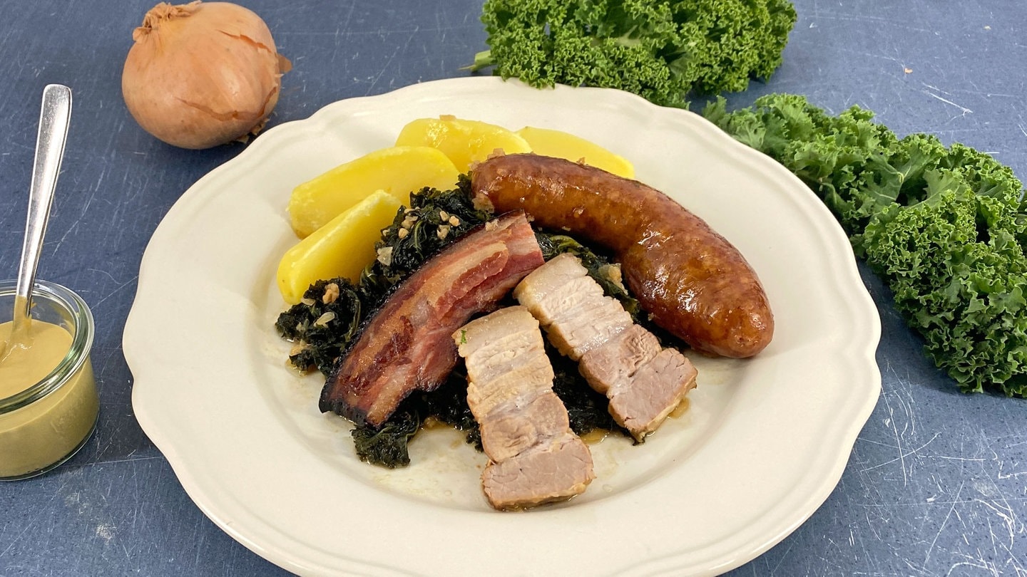 Grünkohl mit Pinkel - Rezepte - ARD-Buffet - TV