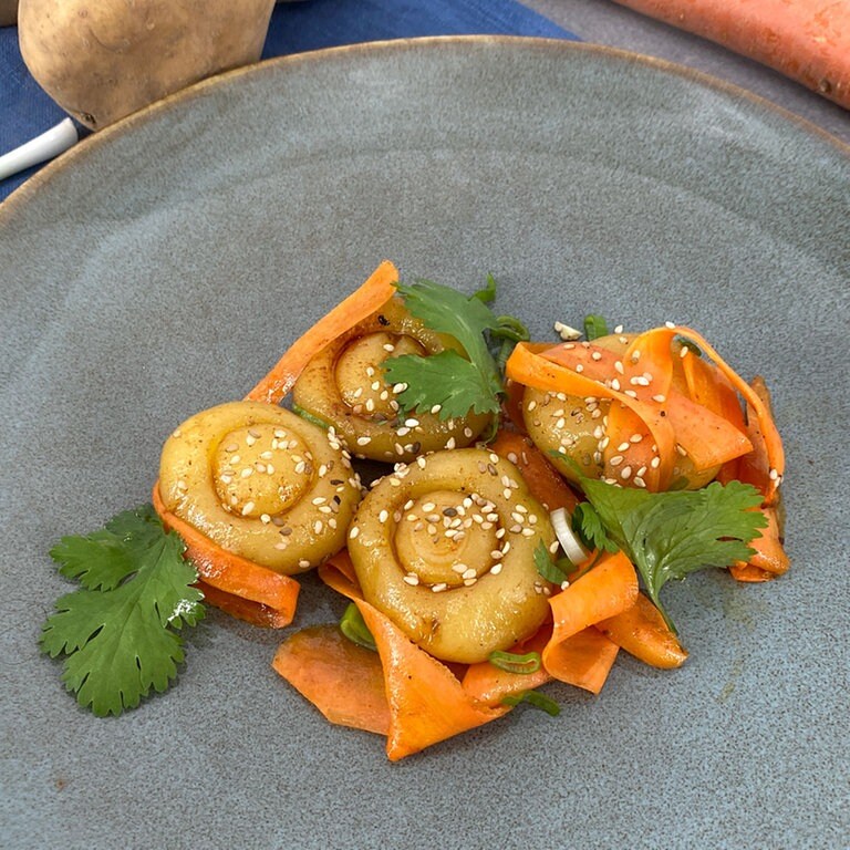 Rezept: Kartoffel - &amp;quot;Pilze&amp;quot; - Rezepte - ARD-Buffet - TV