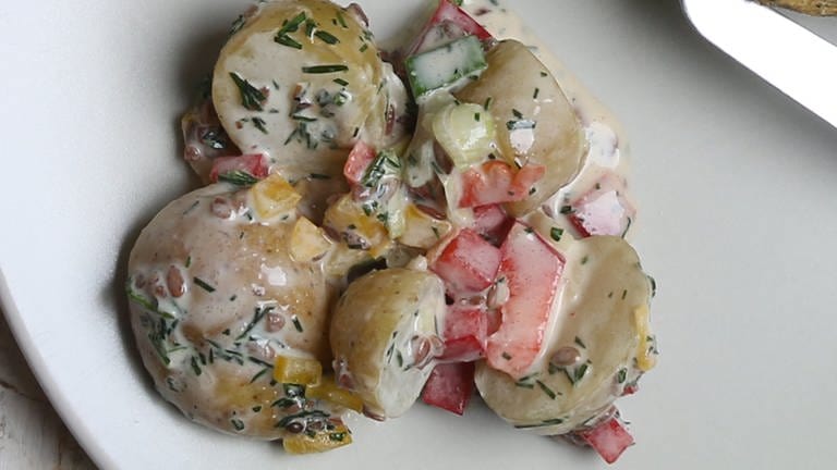 Cashew-Kartoffelsalat (Foto: SWR, SWR -)
