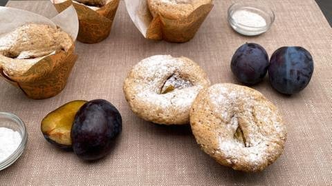 Zwetschgen-Muffins (Foto: SWR, SWR -)