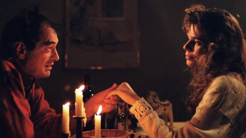 Dr. Rudolf und Kati beim Candle-Light-Dinner (Foto: SWR)