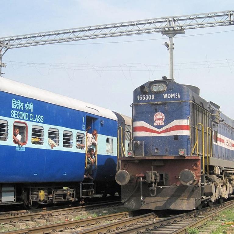 Bahnverkehr in Gorakhpur (Foto: SWR, SWR - Susanne Mayer-Hagmann)