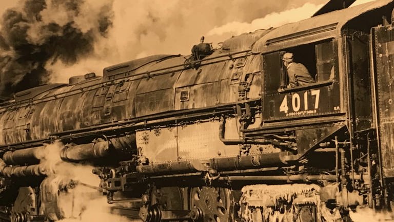 Eine der legendären BIG Boy Lokomotiven aus den 50er Jahren. (Foto: SWR, Jim Ehernberger)