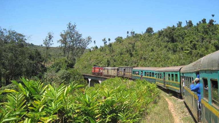 Mit dem Zug durch Madagaskar (Foto: SWR, Susanne Mayer-Hagmann)