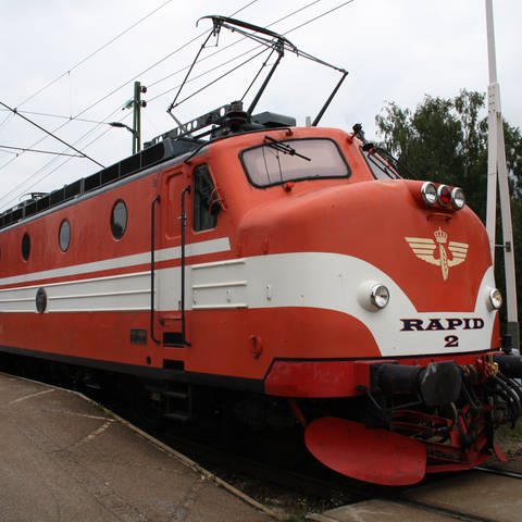 Die NoHAB Rapid 2, Ra 847 hat beim Göteborger Eisenbahnverein Bergslagernas Järnvägssällskap eine neue Heimat gefunden. (Foto: SWR, Hagen von Ortloff)