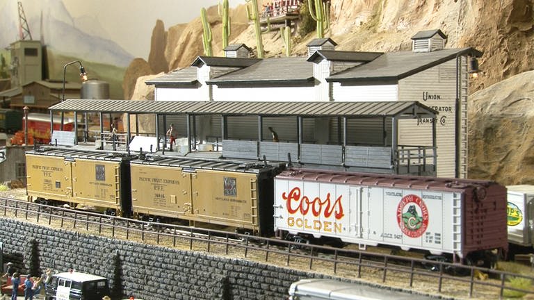 Modellbahn Kaarst: Outlaws Corner (Foto: SWR)