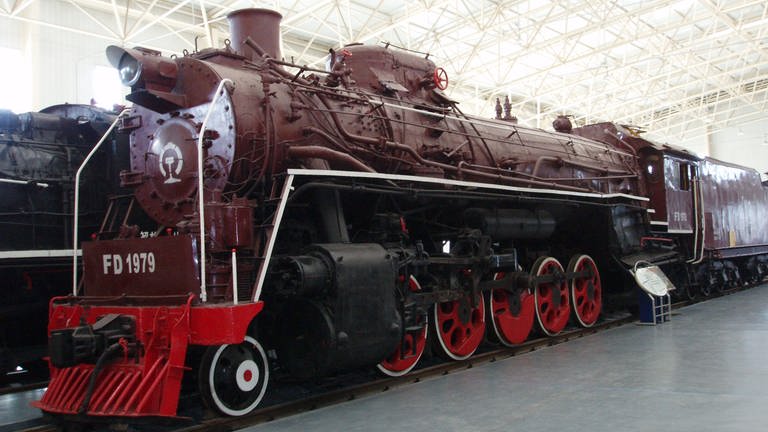 FD 1979 im Xingshu Eisenbahnmuseum Peking (Foto: SWR, TU)