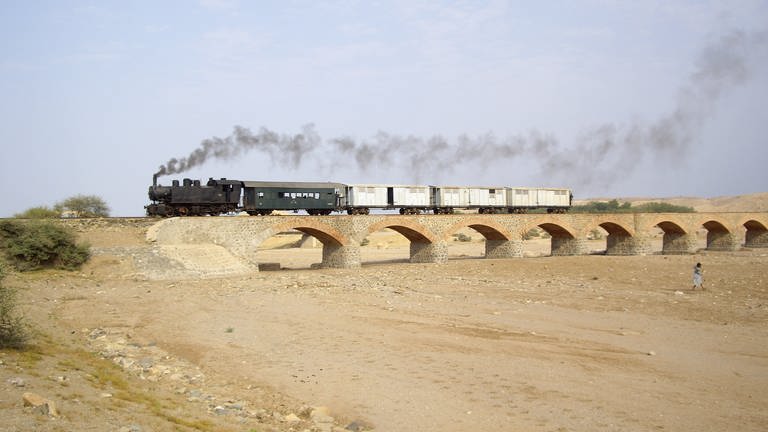 Impressionn der Bahn in Eritrea (Foto: SWR)