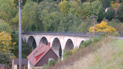Bahnviadukt zwischen Rudersberg und  Welzheim (Foto: SWR, SWR - Bettina Bansbach)