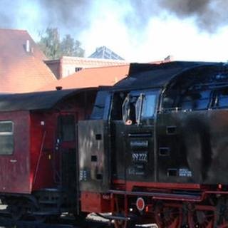 Zug auf dem Weg zum Brocken (Foto: SWR, SWR - Hagen v. Ortloff)