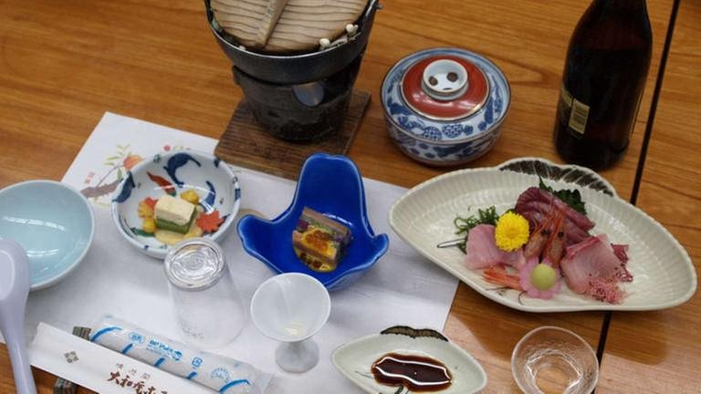 Gesunde Speisen aus frischen Zutaten sind in Japan selbstverständlich. (Foto: SWR, SWR - Andreas Stierl)