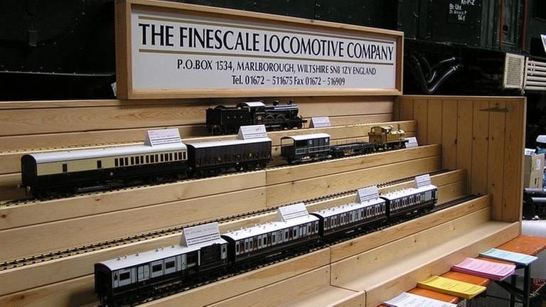 Finescale ist ein Englischer Hersteller von Lokomotiven und Wagen. (Foto: SWR, Wolfgang Drichelt -)
