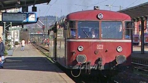 30 Jahre lang verkehrte der VT 796 zwischen Tübingen und Horb. (Foto: SWR, SWR -)