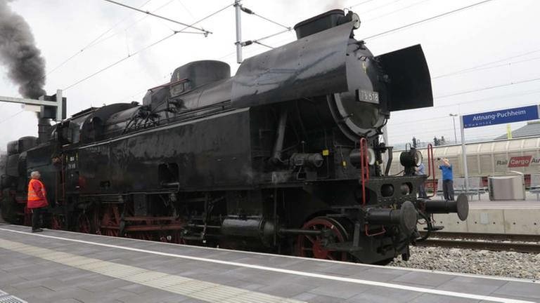 Zuglok 78 618 in Attnang-Puchheim (Foto: SWR, SWR - Wolfgang Eurich)