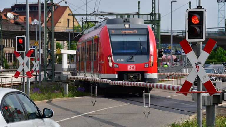 Die S-Bahnstrecke ab Wendlingen nach Kirchheim (Foto: SWR, Harald Kirchner)