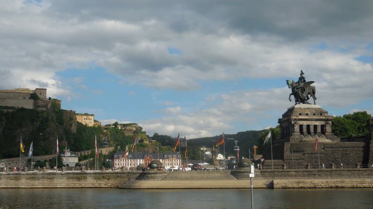 Deutsches Eck in Koblenz (Foto: SWR, Alexander Schweitzer)