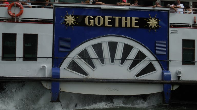 Schauffelradschiff  „Goethe“ (Foto: SWR, Alexander Schweitzer)