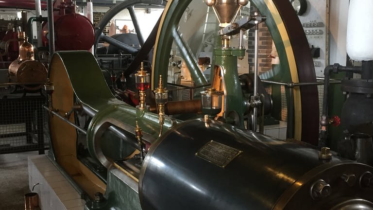 Für Liebhaber des mechanischen Antriebs: das Dampfmaschinenmuseum in Medemblik. (Foto: SWR, Susanne Mayer-Hagmann)