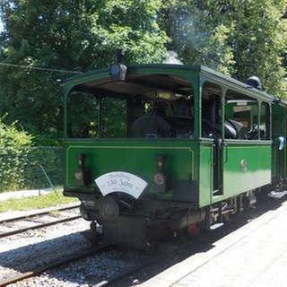 Chiemseebahn am Bahnhof in Prien (Foto: SWR, SWR - Alexander Schweitzer)