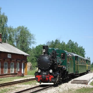 Dampflok Marisa mit historischem Zug (Foto: SWR, Nils Koch)