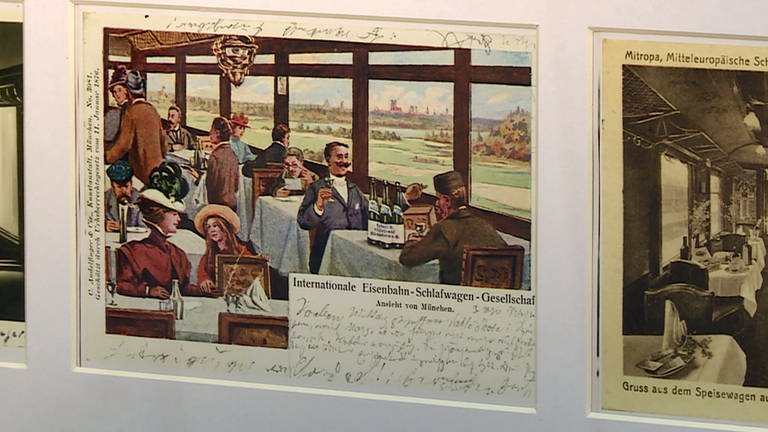 In der Anfangszeit der Postkarte wurde die Nachricht an den Empfänger noch neben das Bild geschrieben.