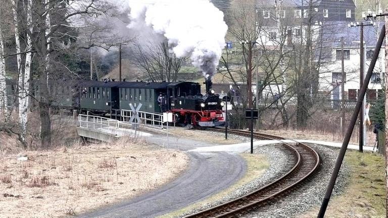 Preßnitztalbahn (Foto: SWR, SWR - Wolfgang Drichelt)