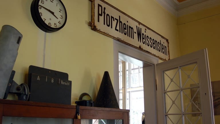 Eisenbahnmuseum Pforzheim-Weissenstein (Foto: SWR, Bettina Bansbach)