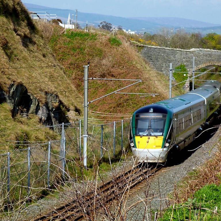 Die Strecke zwischen Dublin und Wexford gilt als die schönste Strecke Irlands. (Foto: SWR, SWR - Alexander Schweitzer)