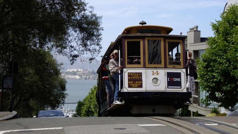 Cable Car in San Francisco (Foto: SWR, SWR - Alexander Schweitzer)