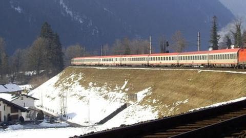 Auf der Arlbergbahn (Foto: SWR, SWR - Alexander Schweitzer)
