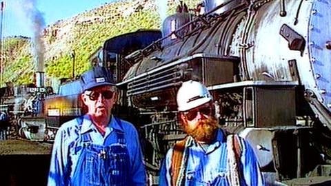 Techniker der Durango & Silverton Railroad
